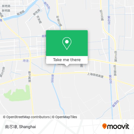 南尽埭 map