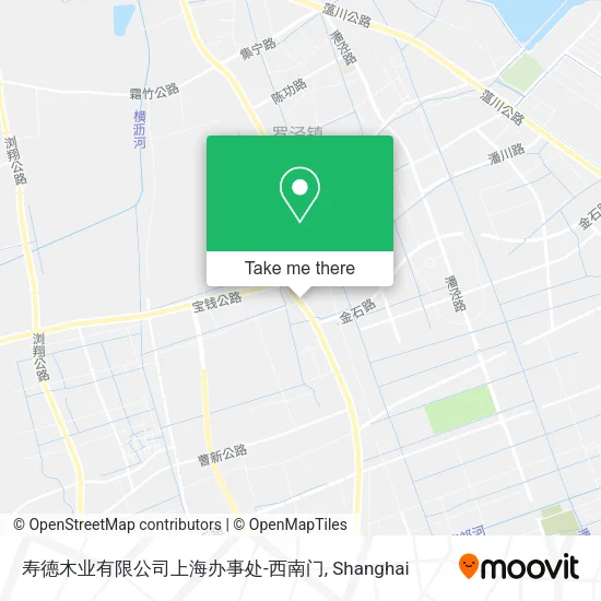寿德木业有限公司上海办事处-西南门 map