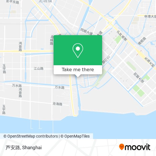 芦安路 map