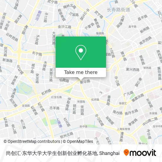 尚创汇·东华大学大学生创新创业孵化基地 map