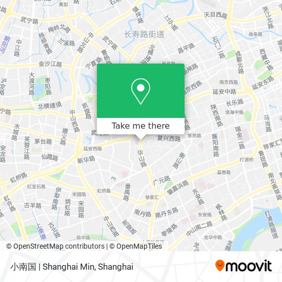 小南国 | Shanghai Min map