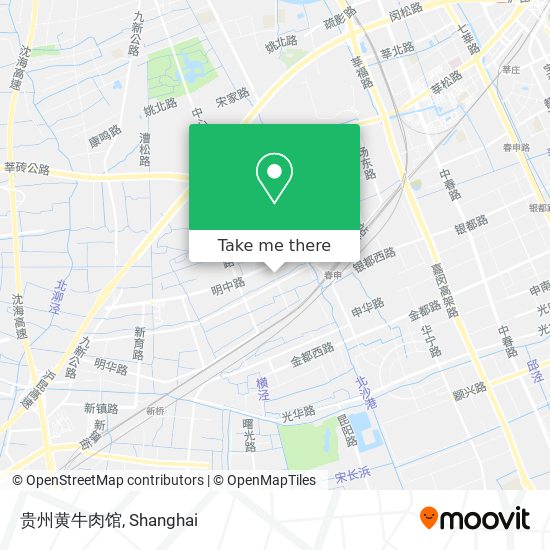 贵州黄牛肉馆 map
