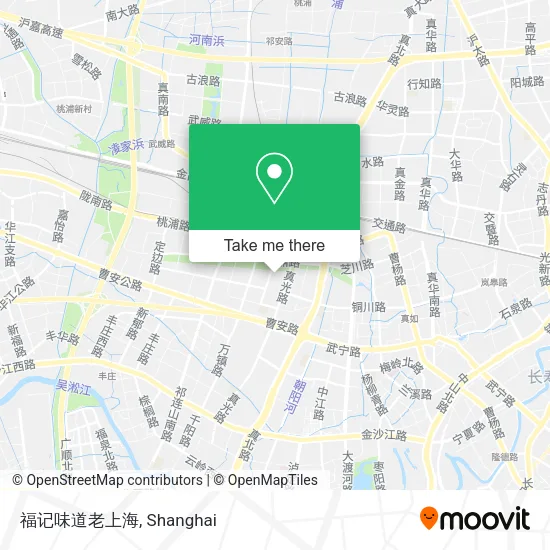 福记味道老上海 map