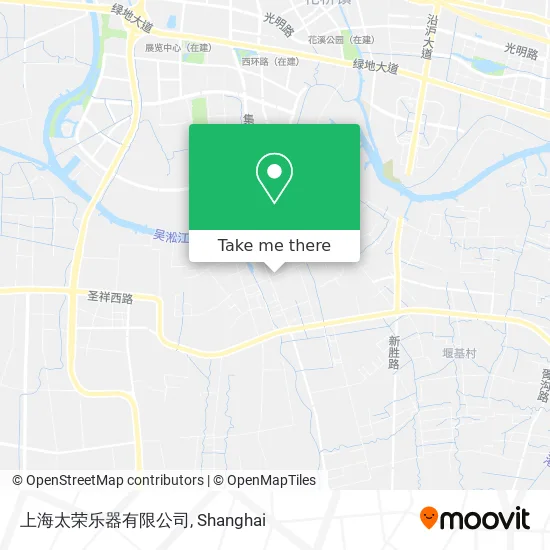 上海太荣乐器有限公司 map
