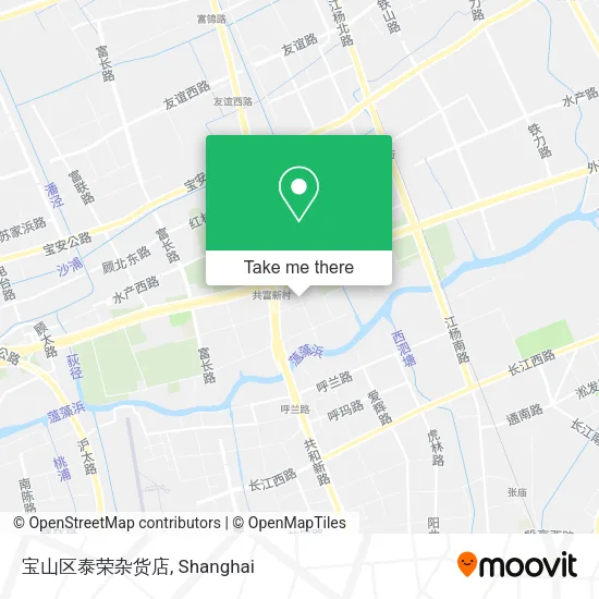 宝山区泰荣杂货店 map