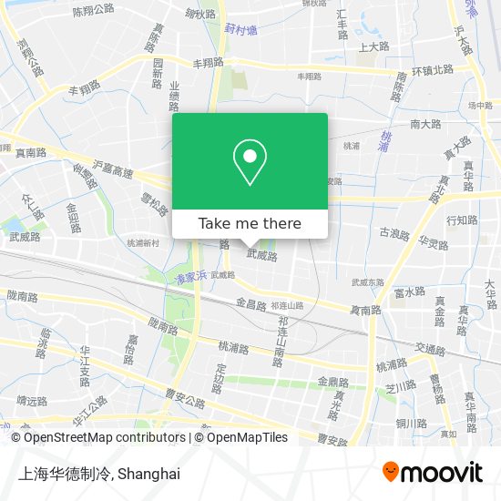 上海华德制冷 map