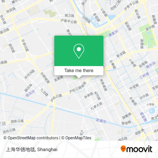 上海华德地毯 map