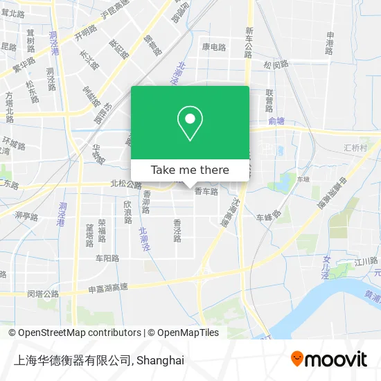 上海华德衡器有限公司 map