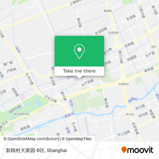 新顾村大家园-B区 map