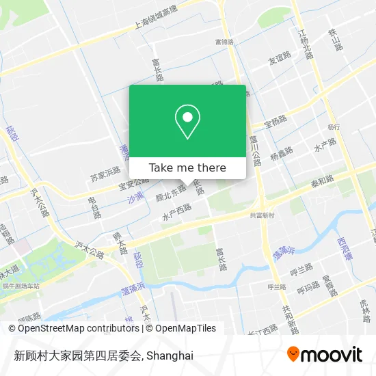 新顾村大家园第四居委会 map