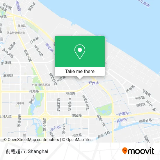 前程超市 map