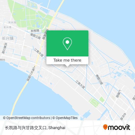 长凯路与兴甘路交叉口 map