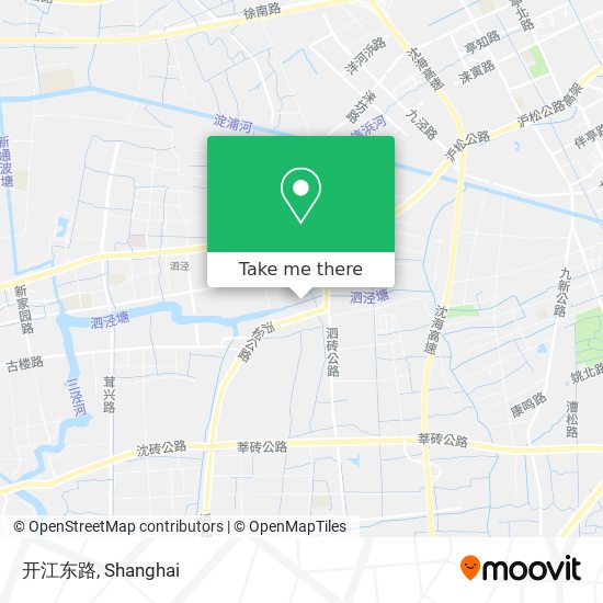 开江东路 map