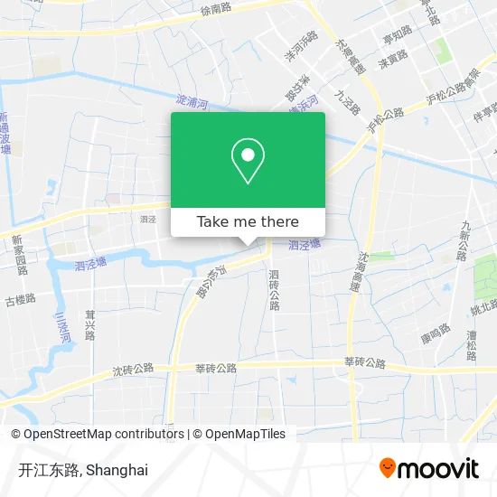 开江东路 map