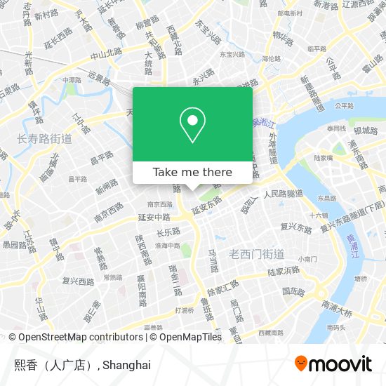 熙香（人广店） map