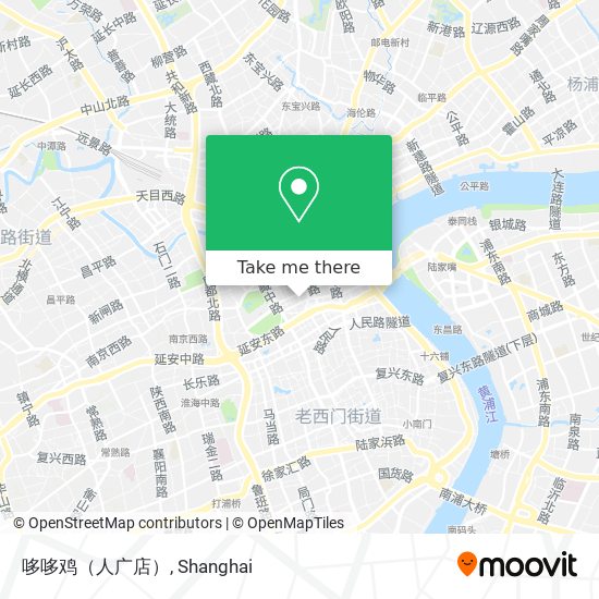 哆哆鸡（人广店） map