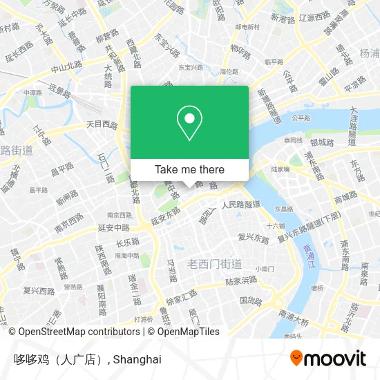 哆哆鸡（人广店） map