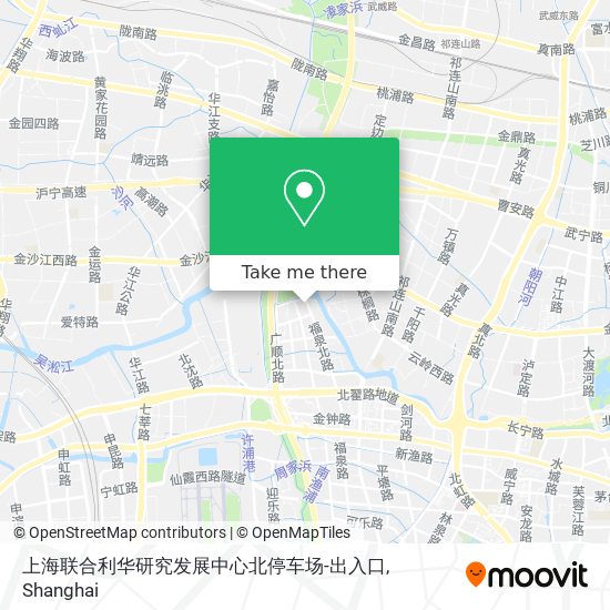 上海联合利华研究发展中心北停车场-出入口 map