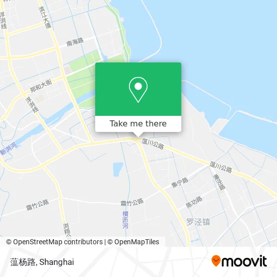 蕰杨路 map