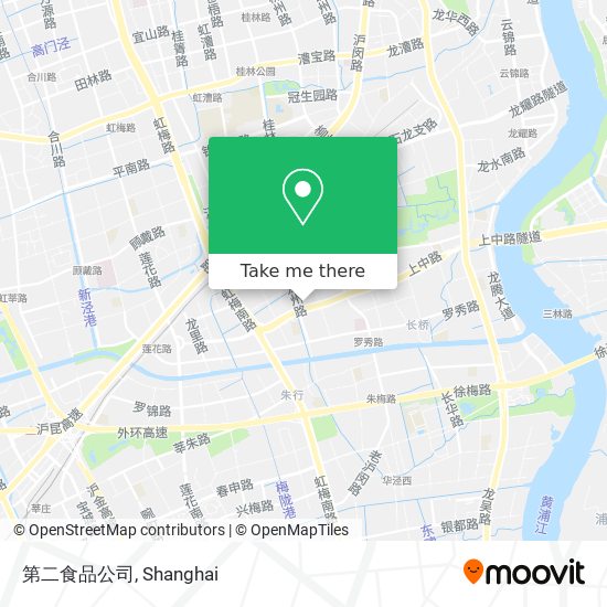 第二食品公司 map