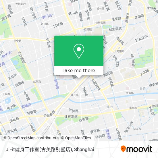 J Fit健身工作室(古美路别墅店) map