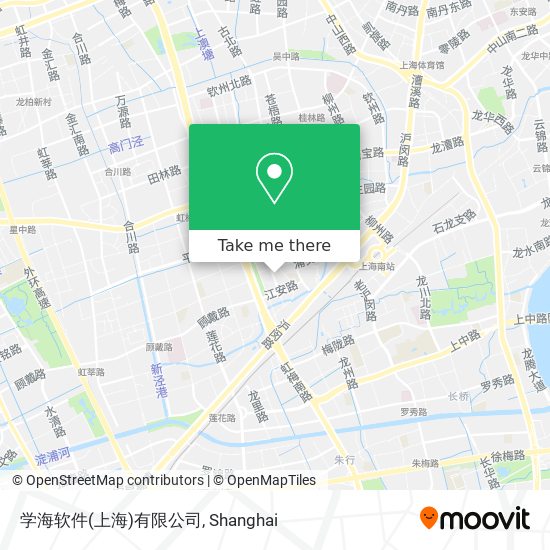 学海软件(上海)有限公司 map