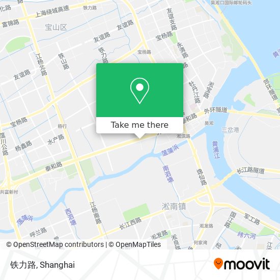 铁力路 map