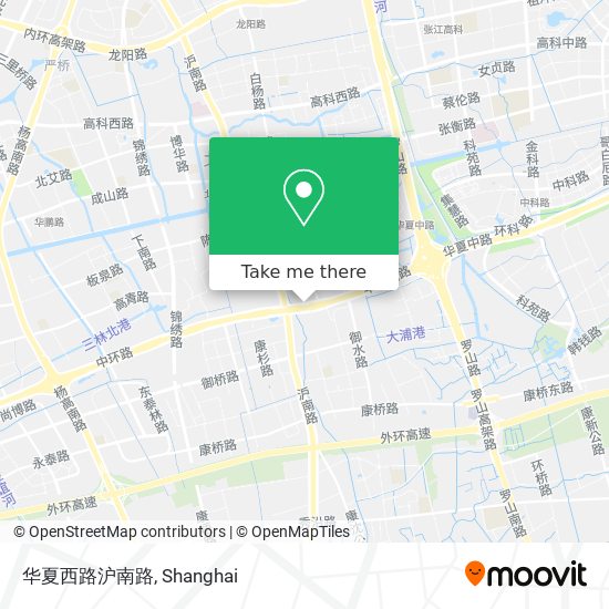 华夏西路沪南路 map
