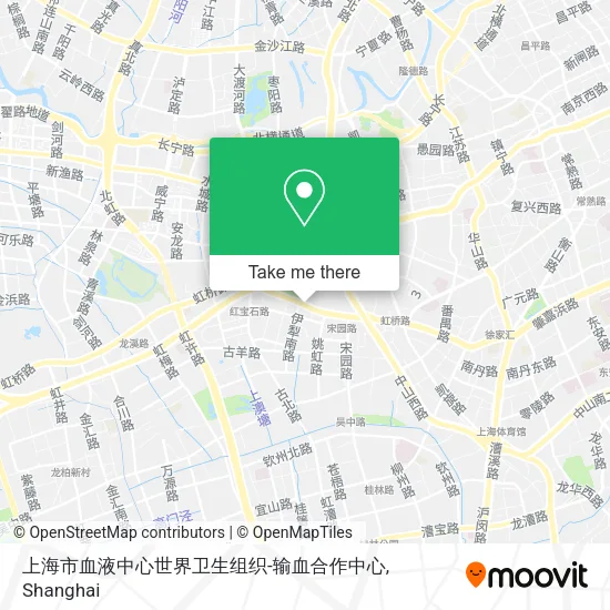 上海市血液中心世界卫生组织-输血合作中心 map