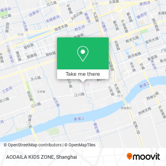 AODAILA KIDS ZONE map