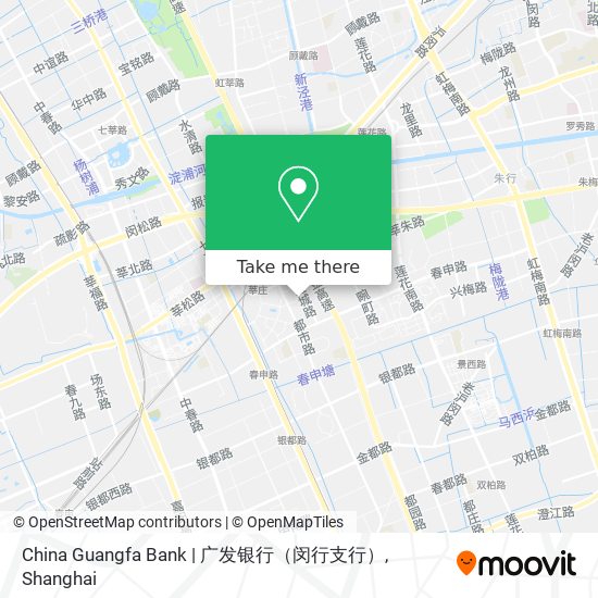 China Guangfa Bank | 广发银行（闵行支行） map