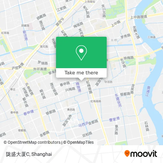 陇盛大厦C map