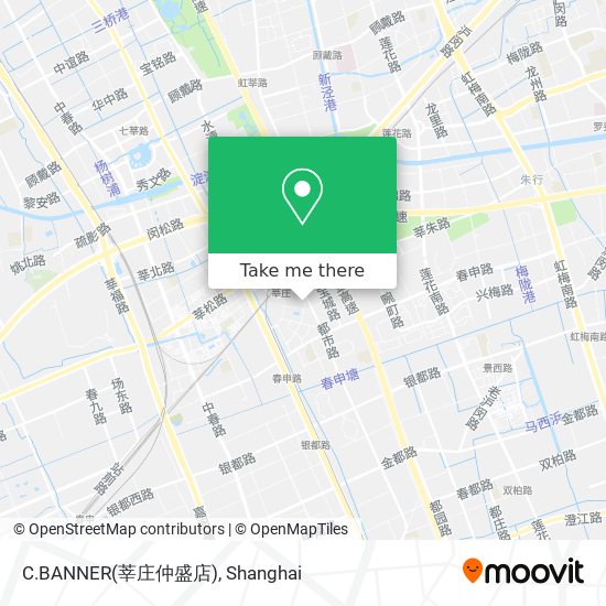 C.BANNER(莘庄仲盛店) map