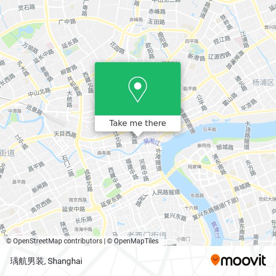 瑀航男装 map