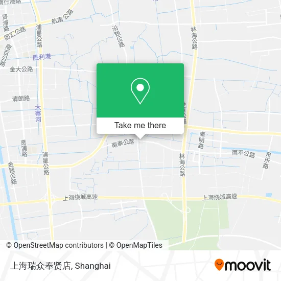 上海瑞众奉贤店 map