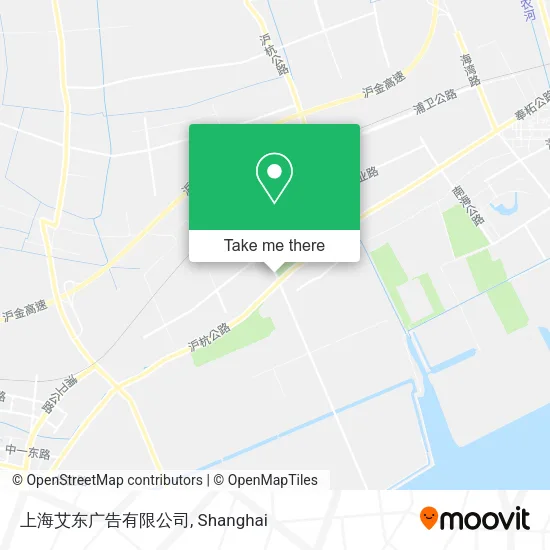 上海艾东广告有限公司 map