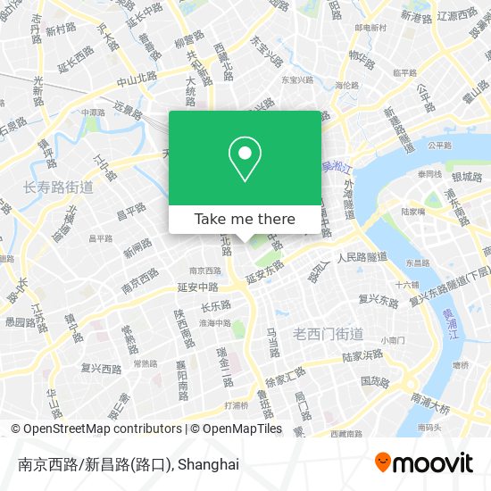 南京西路/新昌路(路口) map