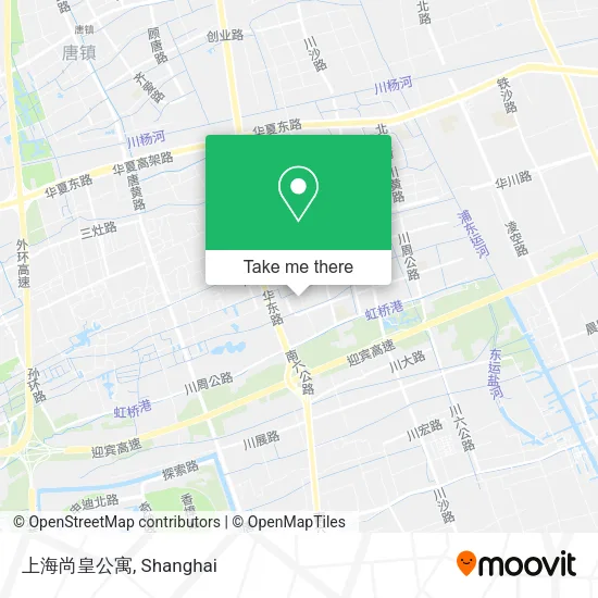上海尚皇公寓 map