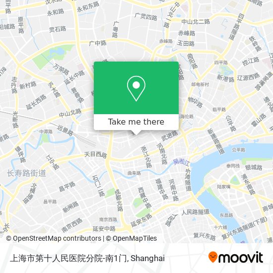 上海市第十人民医院分院-南1门 map