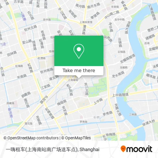 一嗨租车(上海南站南广场送车点) map
