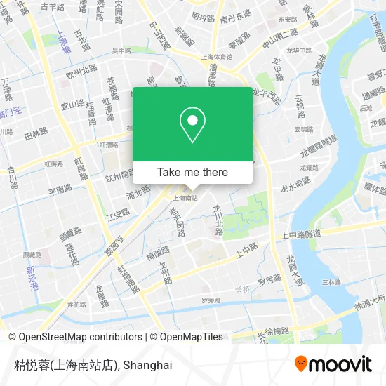 精悦蓉(上海南站店) map