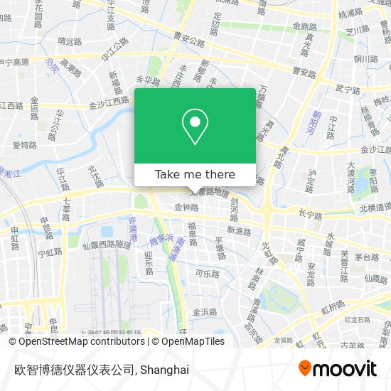 欧智博德仪器仪表公司 map