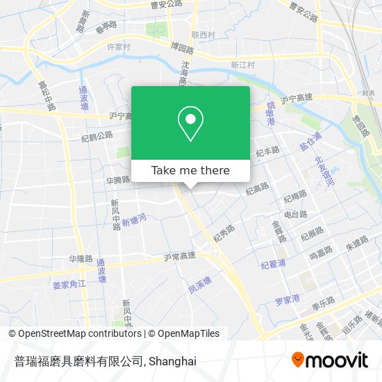 普瑞福磨具磨料有限公司 map