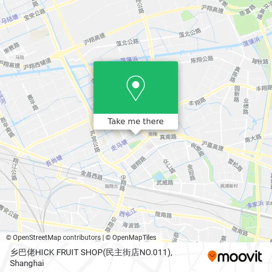 乡巴佬HICK FRUIT SHOP(民主街店NO.011) map