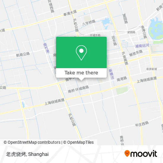 老虎烧烤 map