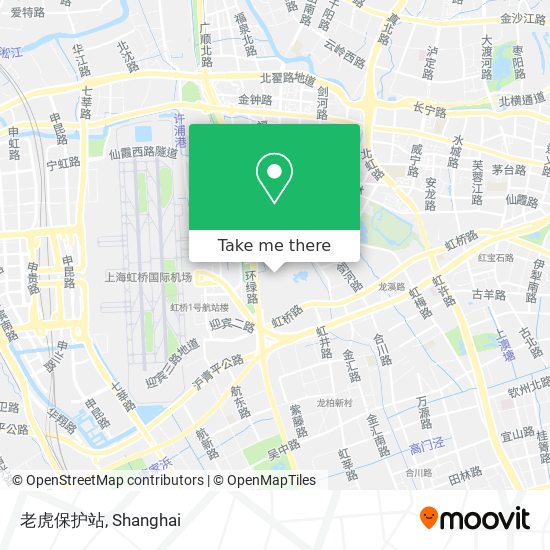 老虎保护站 map