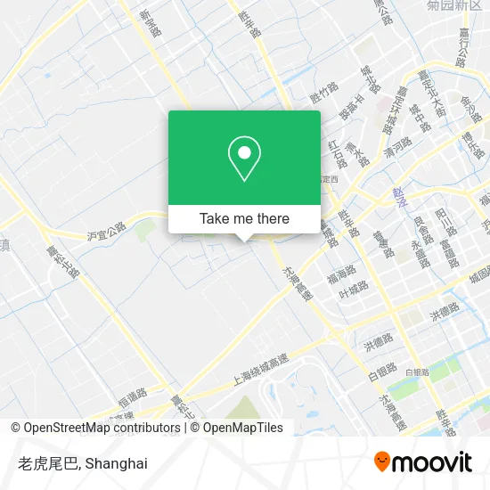 老虎尾巴 map