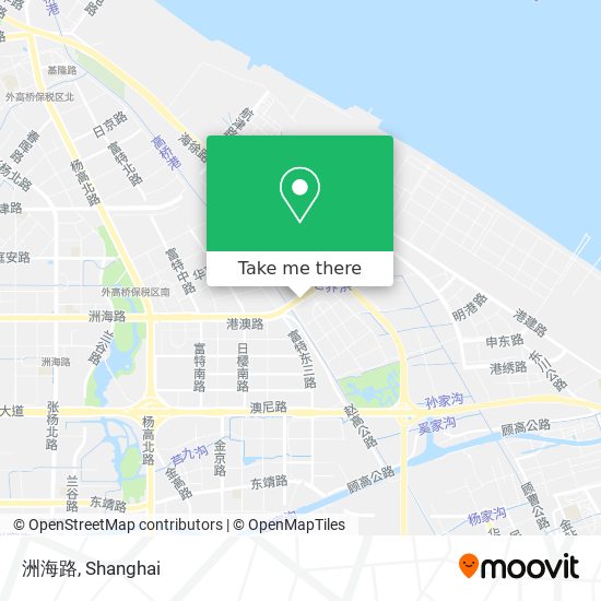 洲海路 map