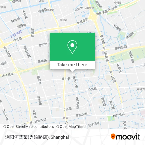 浏阳河蒸菜(秀沿路店) map