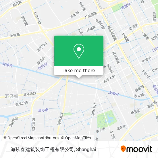 上海玖春建筑装饰工程有限公司 map